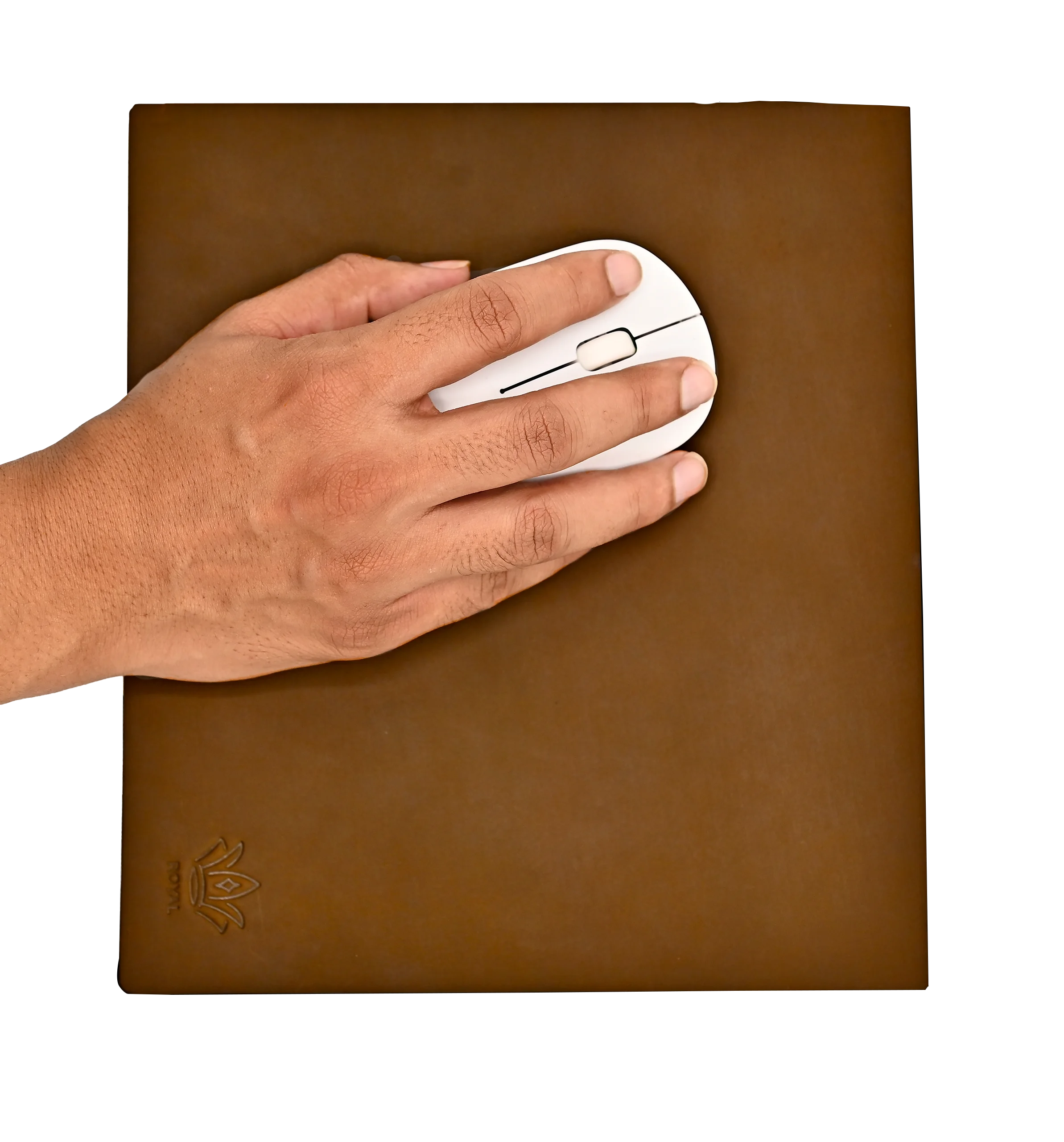 Leather Mouse pad Dark Brown