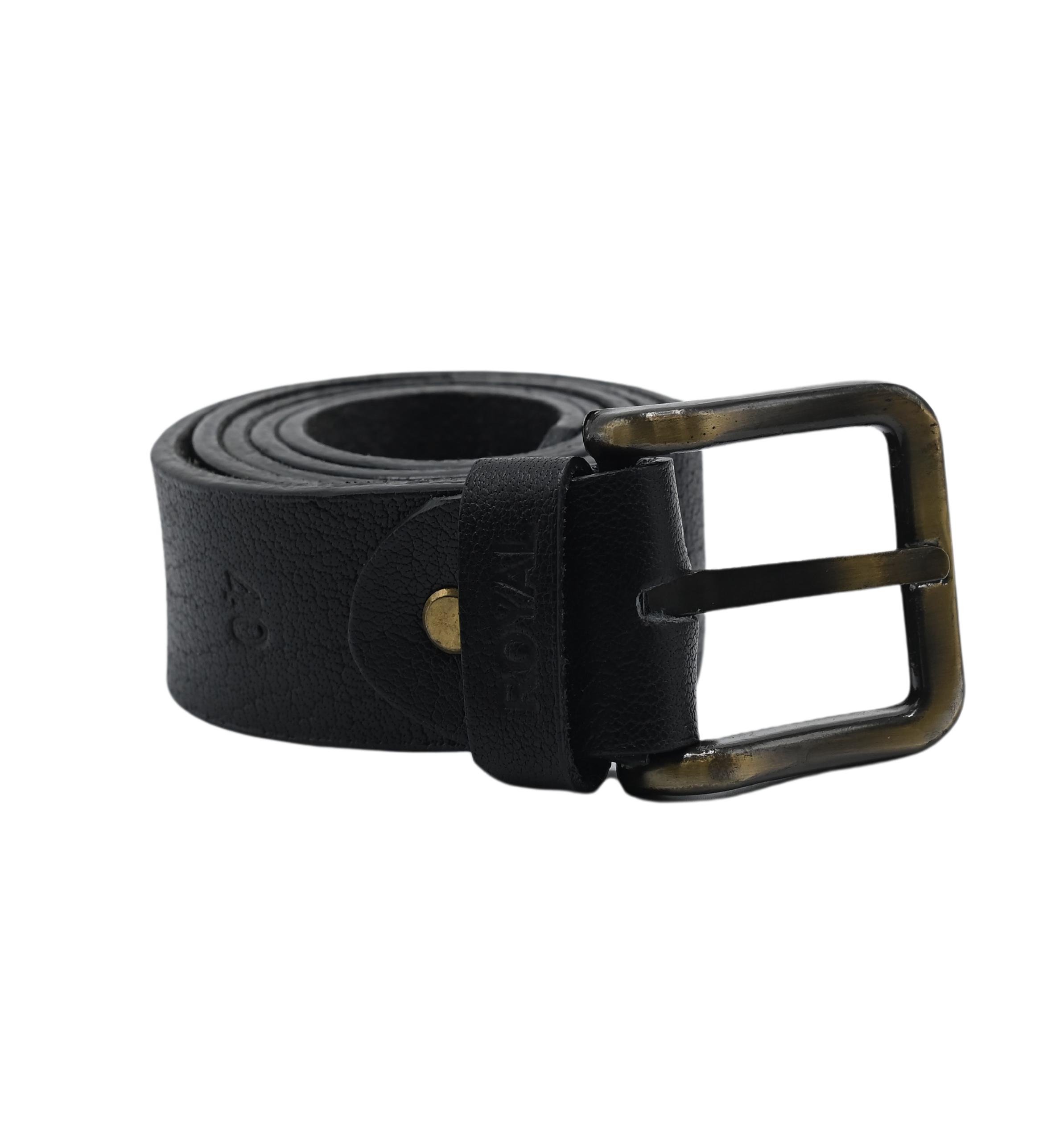 Hand Crafted Leather Black Belt