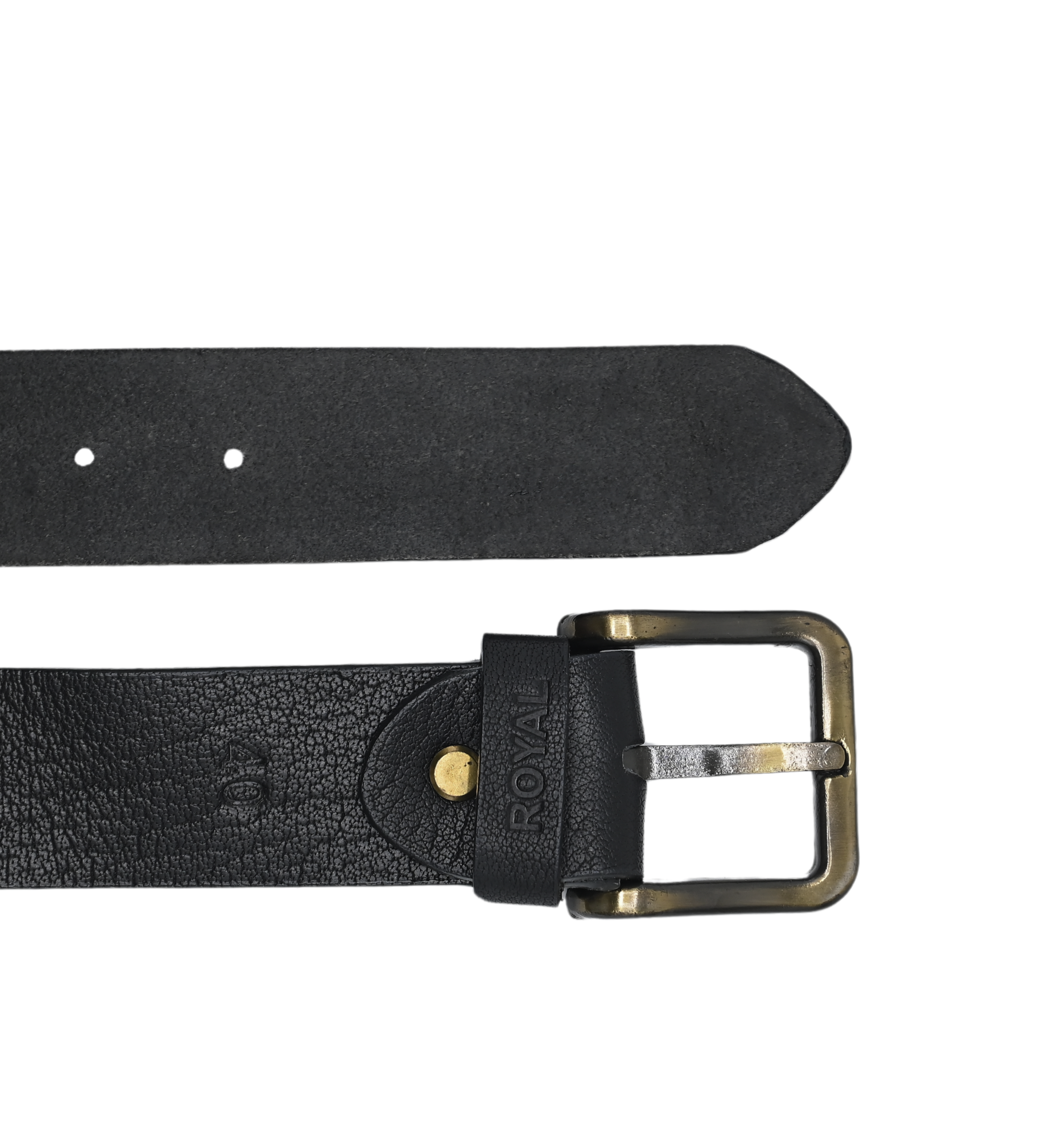 Hand Crafted Leather Black Belt