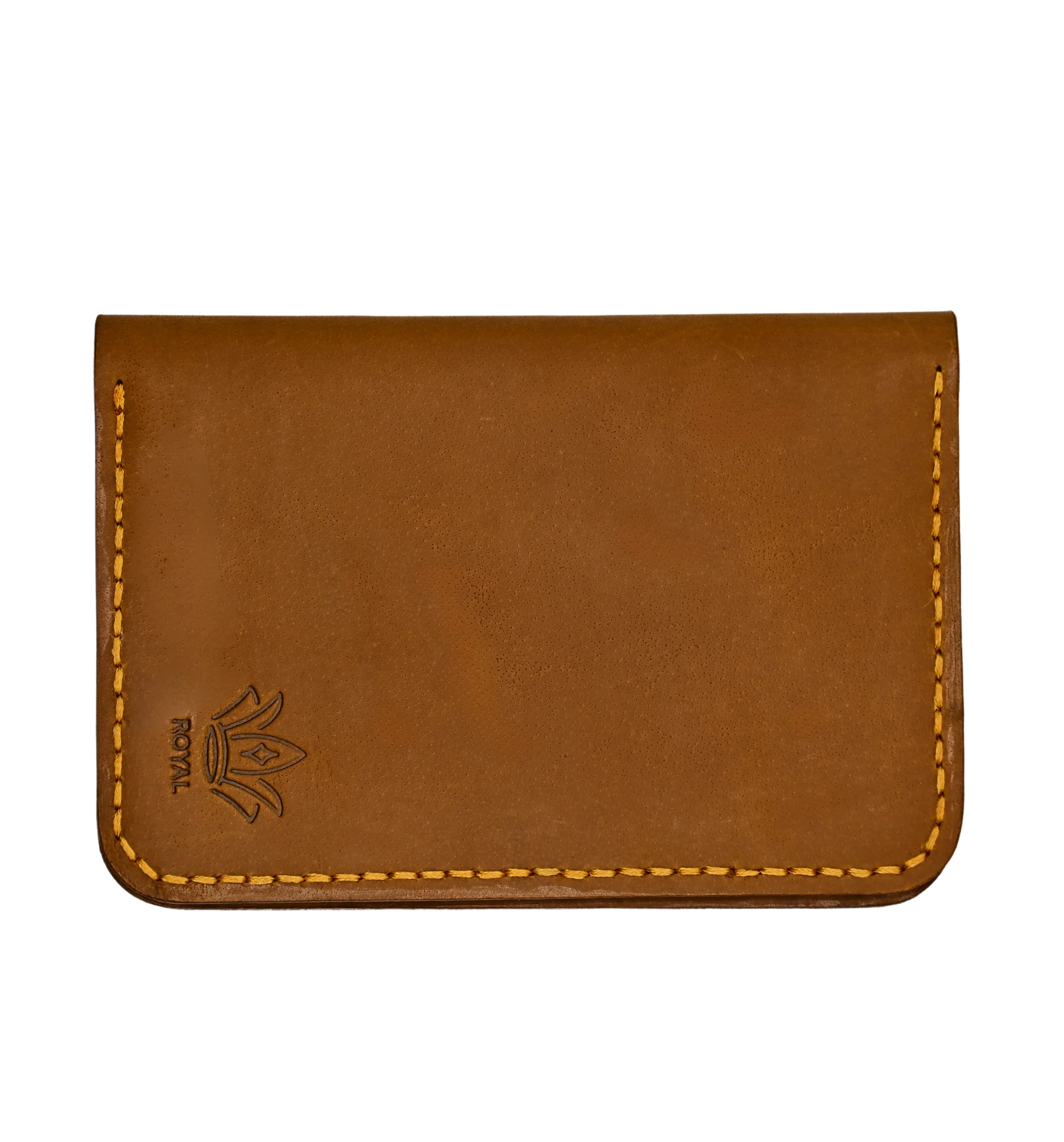 Leather passport Camel color