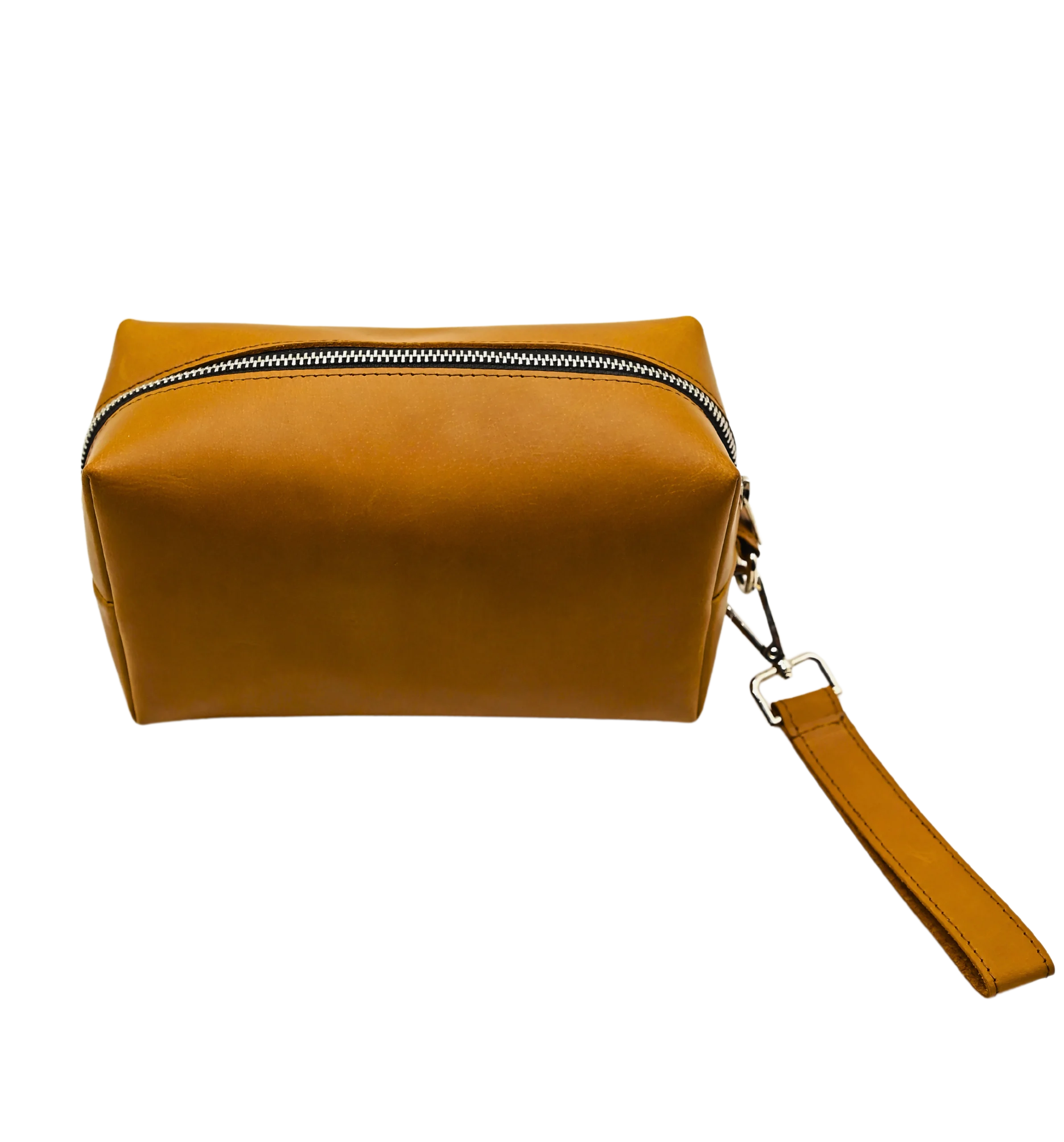 Leather Toiletry Bags Brown