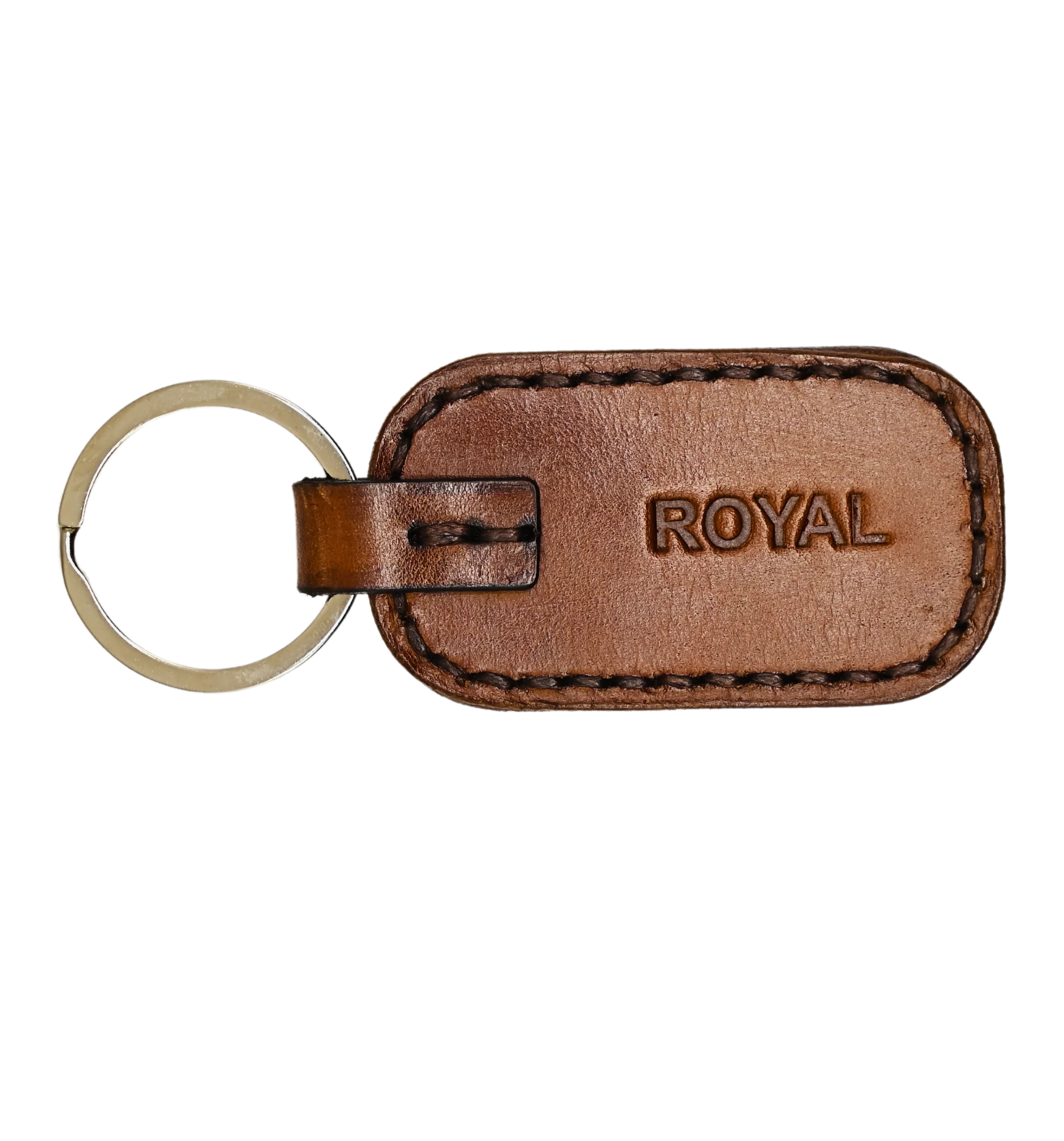 Leather tan Key Chain