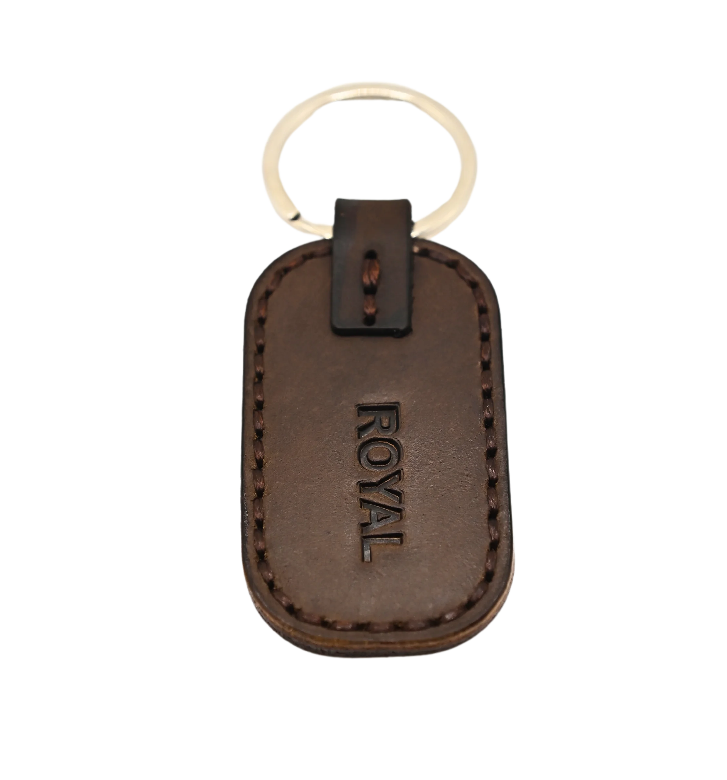 Leather brown Key Chain